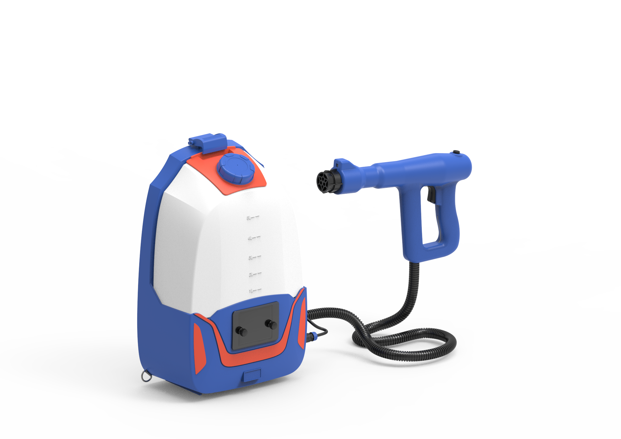 Sharing of battery maintenance methods for electric sprayers